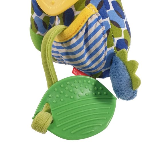 Skip Hop Bandana Buddies Dinosaur Plush Toy Child Soft Clean Infant - Picture 9 of 9